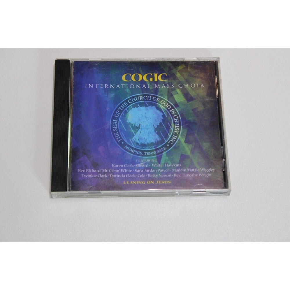 COGIC International Mass Choir – Leaning On Jesus CD 1997 Gospel World Class